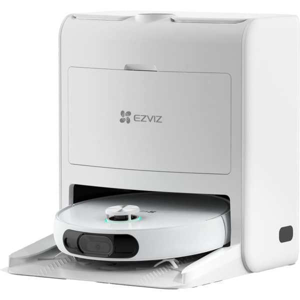 EZVIZ RS2 Robotstofzuiger - Dweil/stofzuiger - Auto-legen watertank - Zelfreinigende Dweil - 3D-mapping - Wit