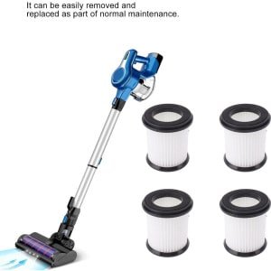 Filtervervangingen INSE S6T S6P Pro N5S Robotstofzuigers - Onderdelen Robotstofzuigerfilter - Draadloze Steelstofzuigers - Gaasstofzuigerfilter