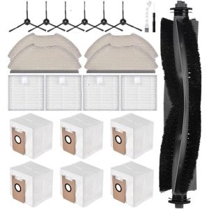 Geschikt voor Accessoires voor de Airrobo T20 robotstofzuiger - Hoofdborstel, zijborstel, verbruiksartikelen, stofzak, filter, reinigingsdoek