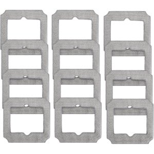 Geschikt voor Ecovacs robotstofzuigers (vervangingsmoppen) - 12 stuks