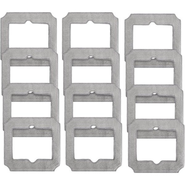 Geschikt voor Ecovacs robotstofzuigers (vervangingsmoppen) - 12 stuks