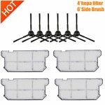 Geschikt voor ilife v7 v7s v7s pro v7s Plus robotstofzuiger onderdelenset borstelfilter