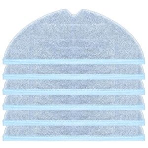 Herbruikbare en Wasbare Microvezel Wisdoeken voor Robotstofzuigers - 6 Stuks