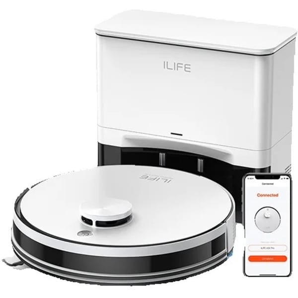 ILife A30 PRO - Robotstofzuiger Met Dweilfunctie - Robotstofzuiger Met Laadstation - LIDAR Navigatie - 5000Pa - App Bediening
