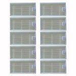 KARZO - 10 stuks HEPA vervangingsfilters geschikt voor V3, V5 en V5s robotstofzuigers, voor optimale luchtfiltratie en eenvoudig onderhoud