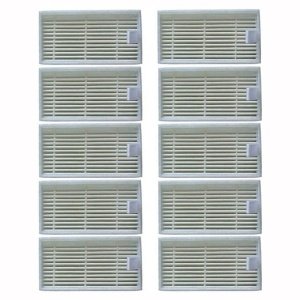 KARZO - 10 stuks HEPA vervangingsfilters geschikt voor V3, V5 en V5s robotstofzuigers, voor optimale luchtfiltratie en eenvoudig onderhoud