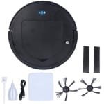 KARZO - Robotstofzuiger Spray Smart Sweeper Mini Sweeper USB-oplaadapparaat Bevochtiger Reinigingsproduct Reinigingsbenodigdheden Robotstofzuiger voor Spray Ruitenwisser (Zwart)