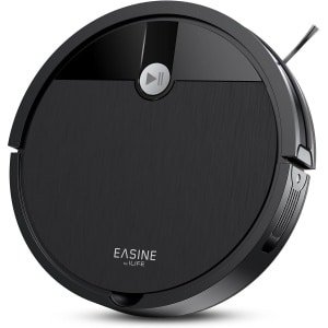 Krachtige Robotstofzuiger met Afstandsbediening voor Huisdierharen en Harde Vloeren