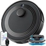 Krachtige Robotstofzuiger met Laser Navigatie en Kaartfunctie