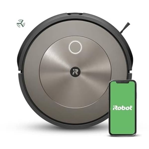 Krachtige robotstofzuiger met wifi-verbinding voor handsfree schoonmaak