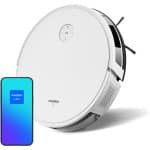 MEDION robotstofzuiger met intelligente navigatie S35 (app en spraakbesturing, 4000 Pa zuigkracht, gyronavigatie in systematische S-lijnen, tapijtdetectie, muursensoren)