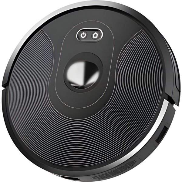 Majesticmania Robotstofzuiger - Dweilrobot - Robotstofzuiger Met Dweilfunctie - Dweilsysteem - Robotstofzuiger Met Laadstation - Zwart