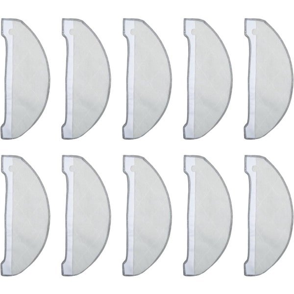 Microfiber Mop Doek Pads 10 stuks - Reiniging Mop Vervanging voor Robotstofzuigers - Geschikt voor diverse modellen.