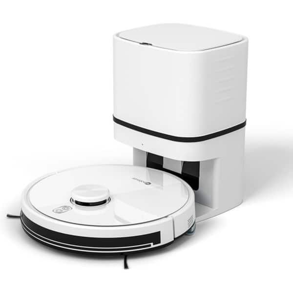 ProductPlein - Neatsvor S600 Robotstofzuiger Met Dweilfunctie - Met Laadstation - Leegt Automatisch - Te Verbinden Met Google En Alexa - 6000pa