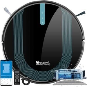 Proscenic 850T Robotstofzuiger Met Dweilfunctie- 3000 Pa - Alexa & Google Home & App