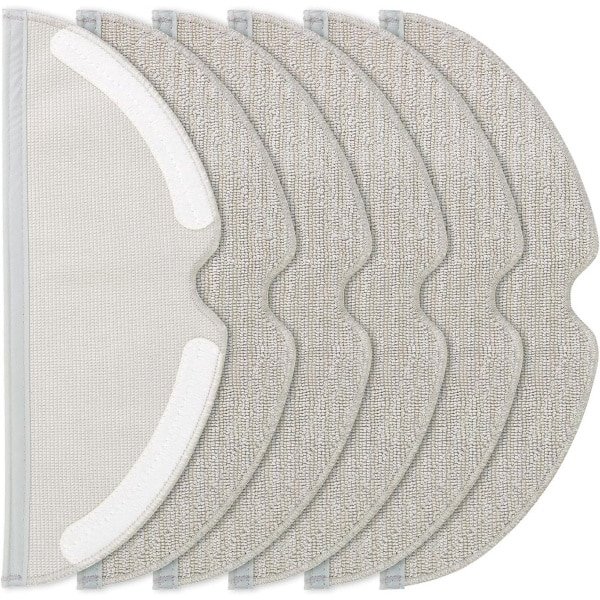 Reinigingsdoeken voor Robotstofzuigers - 6 Stuks Herbruikbaar en Wasbaar