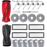 Reserveaccessoires voor robotstofzuigers - hoofdborstel, stofzakken, Hepa-filters en dweilters