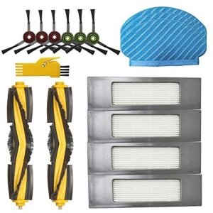 Reserveonderdelen voor hybride robotstofzuigers - Accessoireset met borstels, HEPA-filters en schoonmaakdoekjes