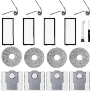 Reserveonderdelenset voor robotstofzuiger - 14 stuks - kunststof