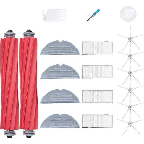 Reserveonderdelenset voor robotstofzuigers - Filters, borstels en dweilen