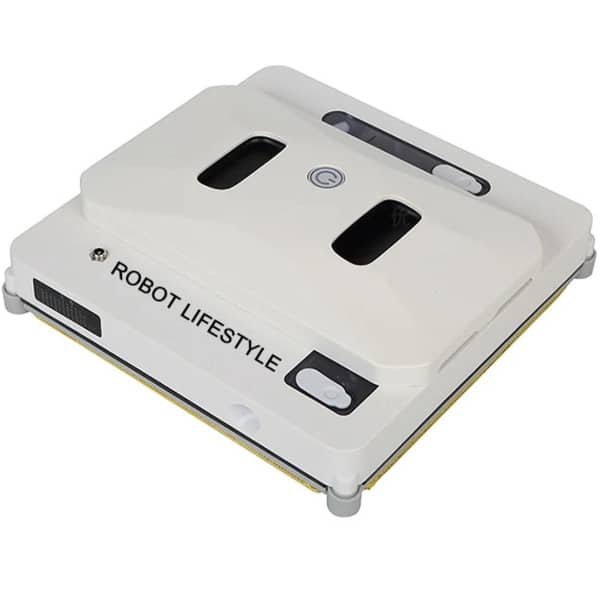 Robotstofzuiger - APP-bediening - Ultradunne robot - Hoge kwaliteit ruitenwisser - Tweezijdige automatische watersproeier - Wit