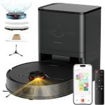 Robotstofzuiger Dweilfunctie Wit