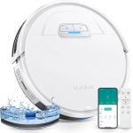 Robotstofzuiger - G20pro - 4500Pa - 3 In 1 - Sterke Zelf Oplaadbare Slimme Robot - Wit - Zelf Bewegend - Zakloos