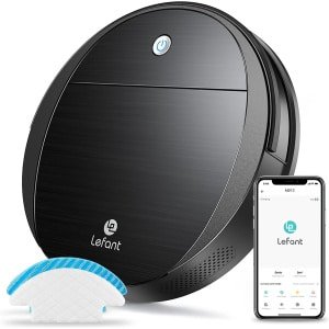 Robotstofzuiger M213 met Dweilfunctie - met App - Robot Stofzuiger met Lange Levensduur - Zelfopladende Intelligente Vacuümrobot - 2200pa Zuigkracht - 360° Detectie