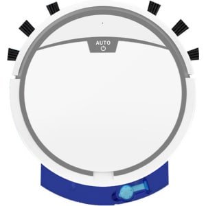 Robotstofzuiger Met Dweilfunctie - Dweilrobot 3 in 1 - Robotstofzuiger Huisdieren Dubbel Dweilsysteem 2800 Pa - Dweilmachine Wit