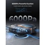 Robotstofzuiger - Met laadstation - Met dweilfunctie - met app/afstandsbediening/stembediening - Ideaal voor dierenharen en tapijten