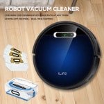 Robotstofzuiger - Moederdag Cadeautje - ILIFE B5 Max - App bediening - Robotstofzuiger Met Laadstation - 2000Pa - Dun - 76mm - Vacuümzuiger - 120 minuten - G Slam- Navigatiesysteem - Zwart
