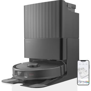 Robotstofzuiger en dweil met 7000 Pa zuigkracht, automatische reiniging en 3D-mapping