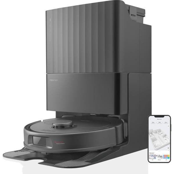 Robotstofzuiger en dweil met 7000 Pa zuigkracht, automatische reiniging en 3D-mapping