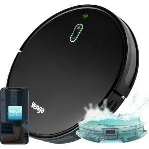 Robotstofzuiger met Dweil en Gyroscoopnavigatie