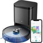 Robotstofzuiger met Dweilfunctie, Automatisch Ledigen en LiDAR Navigatie - Ideaal voor Huisdieren en Harde Vloeren