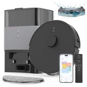 Robotstofzuiger met Dweilfunctie en LiDAR Navigatie - Efficiënte Reiniging met App-Besturing