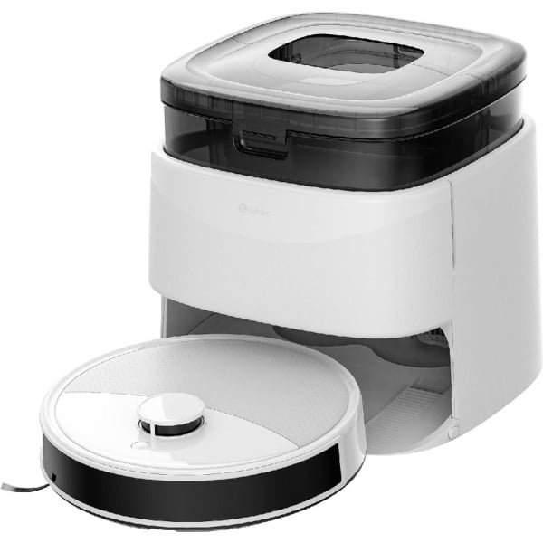 Robotstofzuiger met Dweilfunctie en Zuigstation, 12000Pa Kracht, LiDAR Navigatie