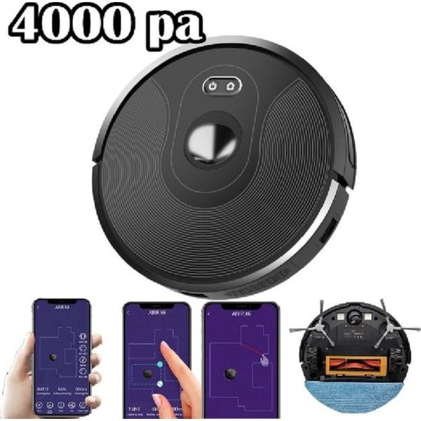 Robotstofzuiger met dweilfunctie