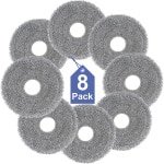 Schoonmaakdoekjes voor robotstofzuigers - verbeterde microvezel, wasbaar en herbruikbaar