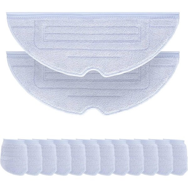 Set van 12 Microvezeldoeken voor Robotstofzuiger - Vervangingsaccessoires en Spare Parts