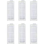 Set van 6 HEPA-filters voor robotstofzuiger - wasbaar en herbruikbaar - reserveonderdeel