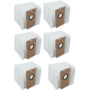 Set van 6 vervangende stofzuigerzakken voor T10+ robotstofzuiger - reserveonderdelen en accessoires