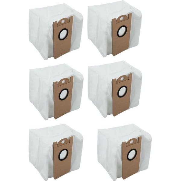 Set van 6 vervangende stofzuigerzakken voor T10+ robotstofzuiger - reserveonderdelen en accessoires