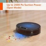 Shoppee Robotstofzuiger - ILIFE B5 Max - App bediening - Robotstofzuiger Met Laadstation - 2000Pa - Dun - 76mm - Robotstofzuiger Met Dweilfunctie - Vacuümzuiger - 120 minuten - G Slam- Navigatiesysteem - Zwart