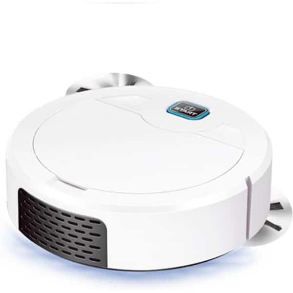 Slanke 3-in-1 Robotstofzuiger met Dweilfunctie voor Huisdierenharen en Vloeren