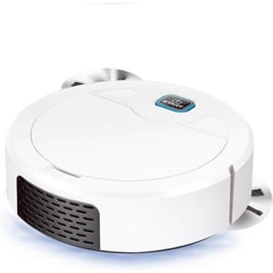 Slanke 3-in-1 Robotstofzuiger met Dweilfunctie voor Huisdierenharen en Vloeren