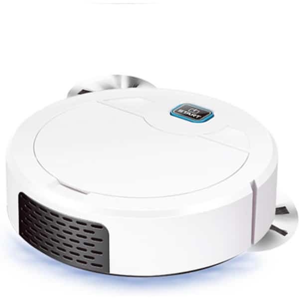 Slanke 3-in-1 Robotstofzuiger met Dweilfunctie voor Huisdierenharen en Vloeren