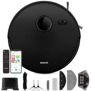 Slimme 2-in-1 Robotstofzuiger met Dweilfunctie en Sterke Zuigkracht