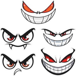 Stickers voor Robotmaaiers en Robotstofzuiger - Waterdichte Oogstickers voor Creatieve Personalisatie