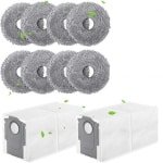 Stofzakken en Doekenset voor Robotstofzuiger - 10-delige Set met 8 Microvezeldoeken